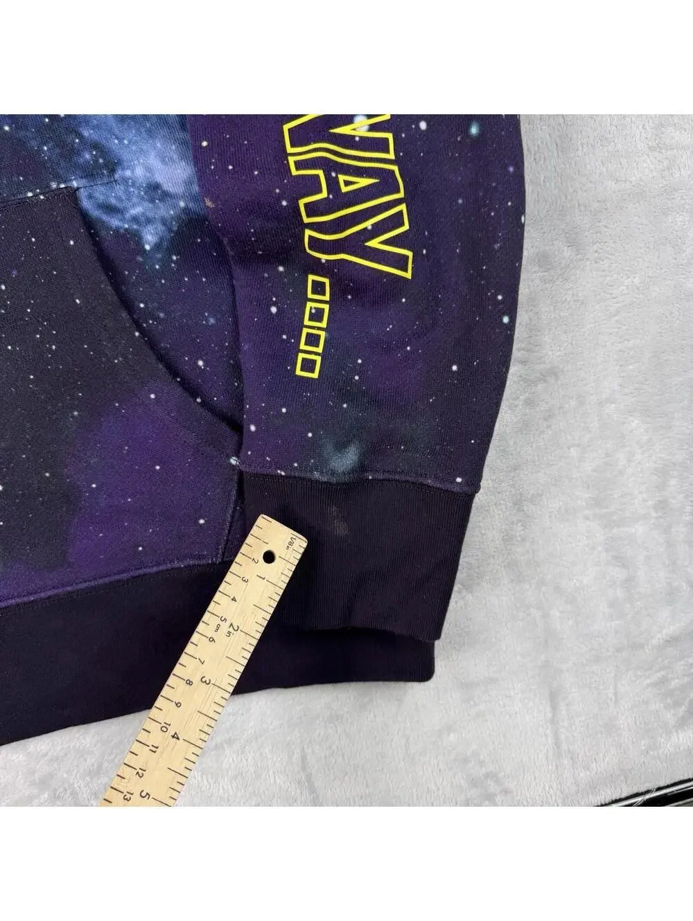 Levi's x Star Wars Grapic Pullover Hoodie Size L Galaxy Space Print Streetwear